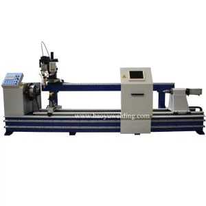 Automatinis gilių griovelių siauro tarpo suvirinimo aparatas cilindrui